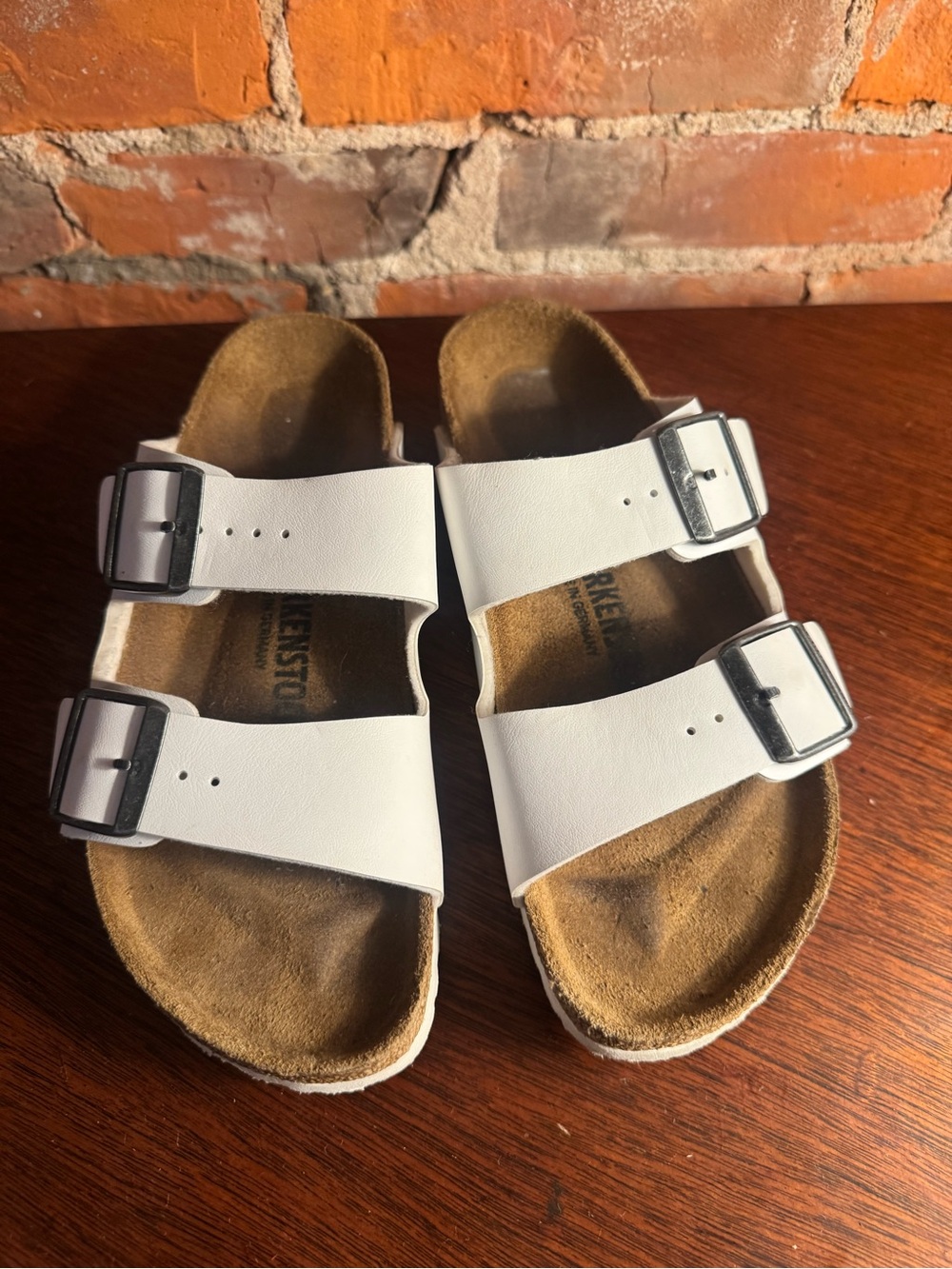 Birkenstock Arizona White Sandals EU 38 US 7–7.5 - Picture 9 of 9